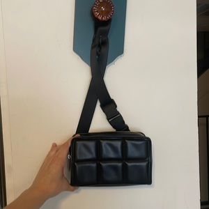 Amanda Uprichard Black Fanny pack
